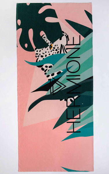 Leopard Fouta Beach Towel